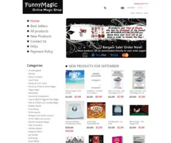 Funnymagic.net(Funny Magic) Screenshot