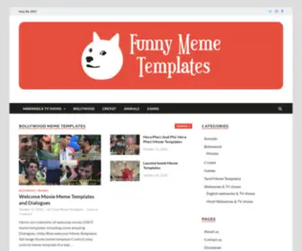 Funnymemetemplates.com(Funny Meme Templates) Screenshot