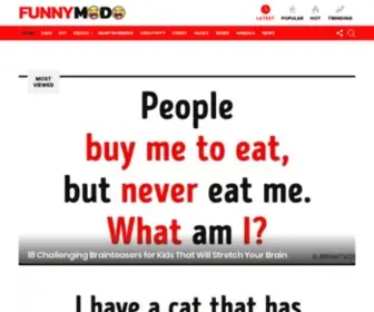 Funnymodo.com(Funny Stories Best Viral Videos) Screenshot