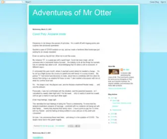 Funnyotter.com(Adventures of Mr Otter) Screenshot