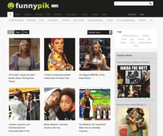 Funnypik.com(FunnyPik) Screenshot