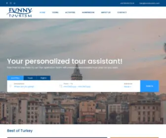 Funnytourism.com(Tour Operator Home) Screenshot