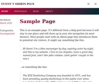 Funnytshirtspl.us(Funny t shirts for everyone) Screenshot