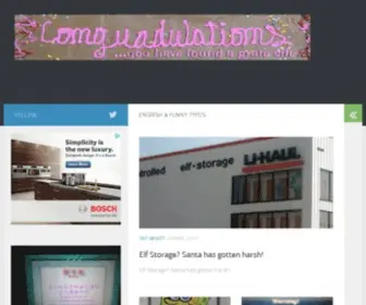 Funnytypos.com(Menu design) Screenshot