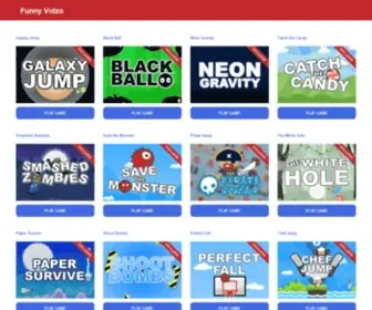 Funnyvidzo.net(Best free online games) Screenshot