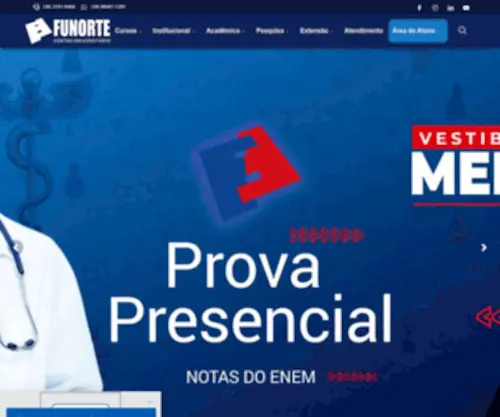 Funorte.edu.br(Funorte) Screenshot