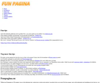 Funpagina.eu(Funpagina) Screenshot