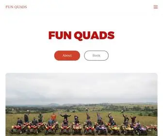 Funquads.co.za(Fun quads) Screenshot