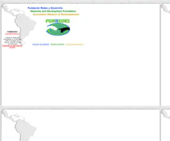 Funredes.org(FUNDACION REDES Y DESARROLLO) Screenshot