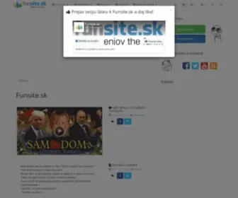 Funsite.sk(Váš herný svet) Screenshot