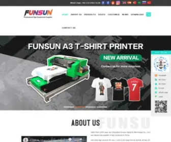Funsunsign.com(Professional sign products supplier) Screenshot