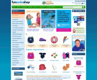 Funswimshop.co.uk(Swimming Equipment) Screenshot