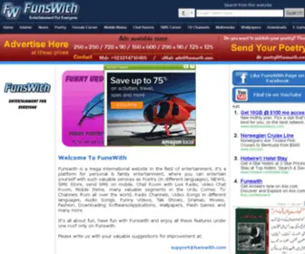 Funswith.com(Entertainment For EveryOne) Screenshot