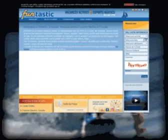 Funtastic-Emporda.com(FUNTASTIC: Vacances actives i esports nàutics a L'Escala) Screenshot