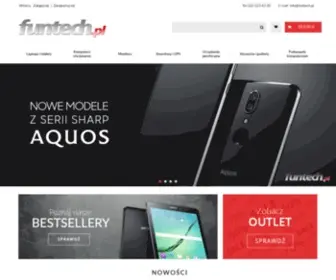 Funtech.pl(Internetowy sklep komputerowy) Screenshot