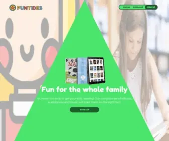 Funtides.com(Keep the kids laughing) Screenshot