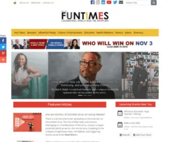 Funtimesmagazine.us(FunTimes Magazine) Screenshot