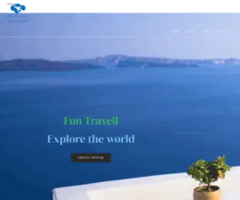 Funtravell.com(Travel & Tourism) Screenshot