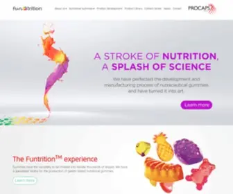 Funtrition.com(Procaps) Screenshot