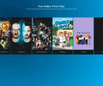Funtriviatime.com(Fun Online Multiplayer Trivia) Screenshot
