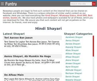 Funtru.com(Hindi Shayari) Screenshot