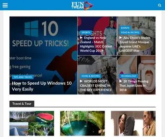 Funtweak.com(HEALTH,TECHNOLOGY,HD, FUNNY VIDEOS) Screenshot