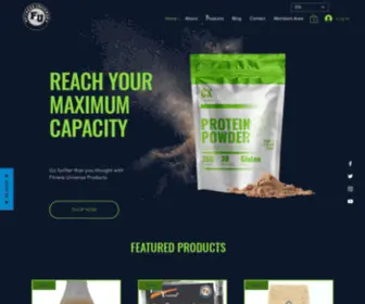 FunutritionStore.com(Fitness Universe Nutrition) Screenshot