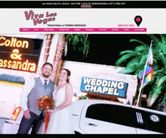 Funvegasweddings.com(The OFFICIAL Viva Las Vegas Elvis) Screenshot