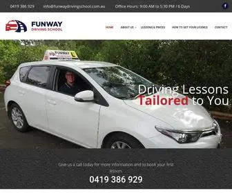 Funwaydrivingschool.com.au(Driving Lessons in Richmond) Screenshot