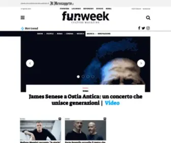 Funweek.it(Persone, Notizie, idee dal mondo) Screenshot