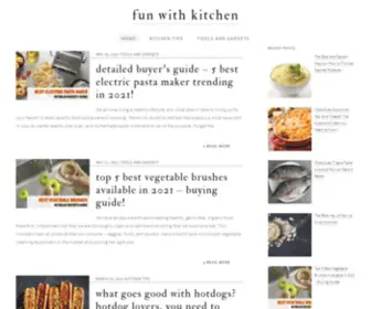 Funwithkitchen.com(Fun With Kitchen) Screenshot