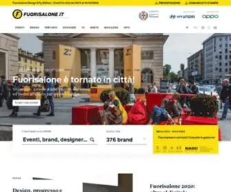 Fuorisalone.it(Design Guide 2021) Screenshot
