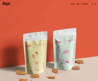 Fupi.co(First Beancurd Skin Crisps in Singapore home) Screenshot