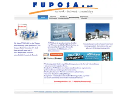 Fuposa.de(Webinare) Screenshot