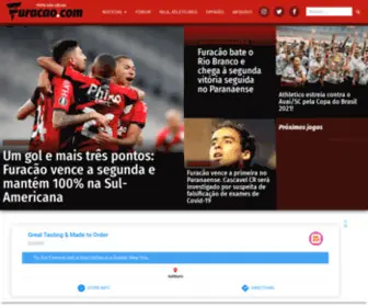 Furacao.com(O Melhor do Atlético na Internet) Screenshot