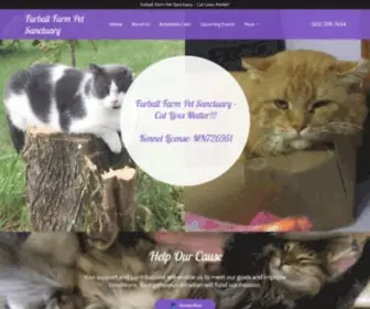 Furballfarmpetsanctuary.com(Furball Farm Pet Sanctuary) Screenshot