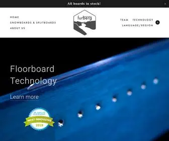 Furbergsnowboards.net(Furberg Snowboards) Screenshot
