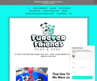 Fureverfriendshi.com(Best Dog Cat Pet Sitting Boarding Hotel Facility) Screenshot