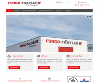 Furgotrayler.com(Transporte mercancías) Screenshot