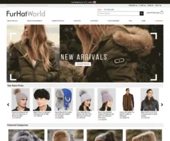 Furhatworld.com(Fur Hat World) Screenshot