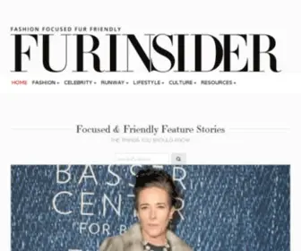 Furinsider.com(Fashion Focused) Screenshot