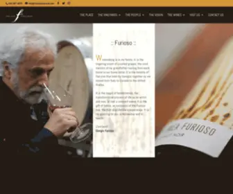 Furiosovineyards.com(Furioso Vineyards) Screenshot