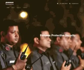 Furiouss.in(Furiouss Protective Security) Screenshot