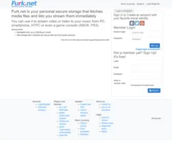 Furk.net(Furk) Screenshot
