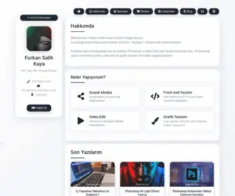 Furkansalihkaya.com(Furkansalihkaya) Screenshot