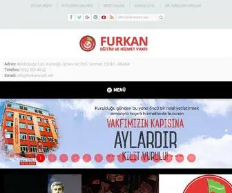 Furkanvakfi.org(Furkan Vakf) Screenshot