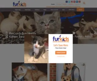 Furkids.org(Frontpage) Screenshot