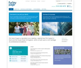 Furleypage.co.uk(Solicitors in Kent) Screenshot