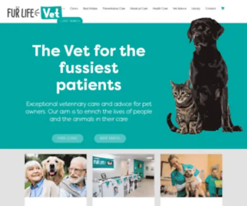 Furlifevet.com.au(Fur Life Vet) Screenshot