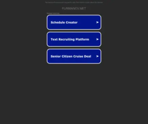 Furmanov.net(Домен) Screenshot